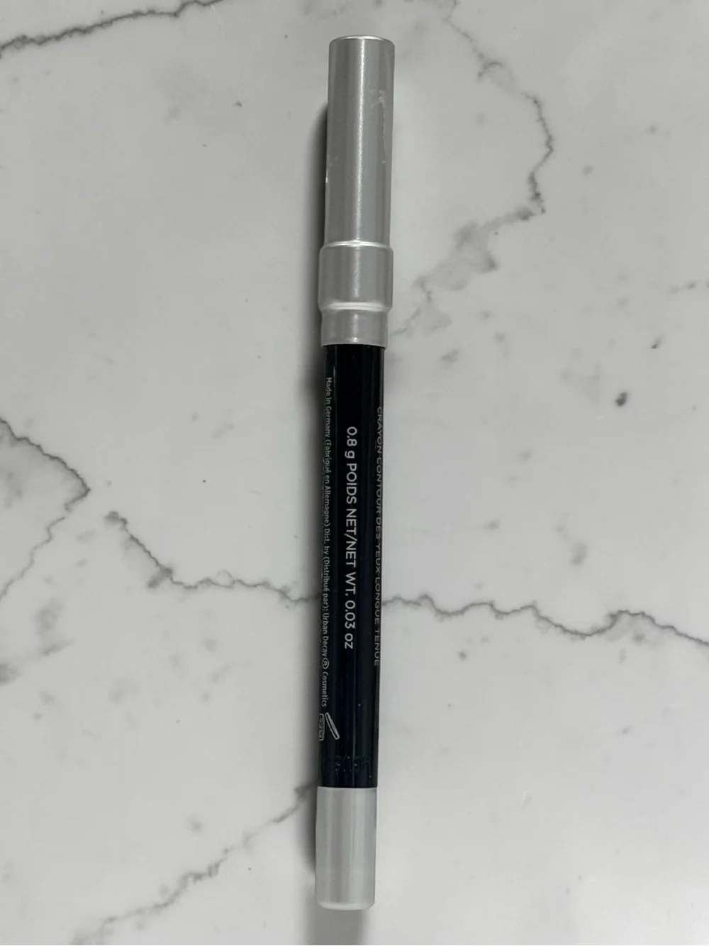 Urban Decay 24/7 Glide-On Eye Pencil Zero Black Eyeliner Full Size NWOB